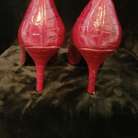 ROBERTO VIANNI Red Shoes Size 9 - Picture 5 of 8